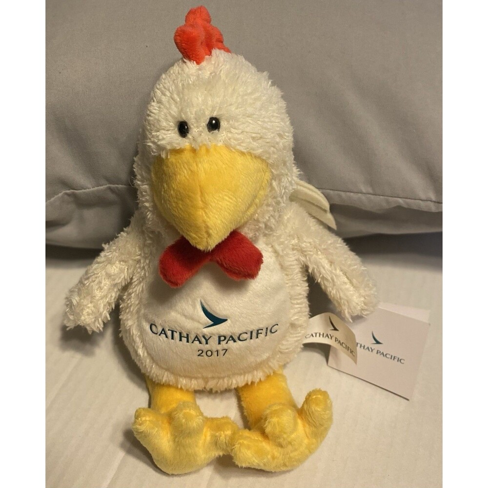 Cathay Pacific Year Of Rooster Plush Soft Toy 2017 Stuffed Animal Stuffie w/tags